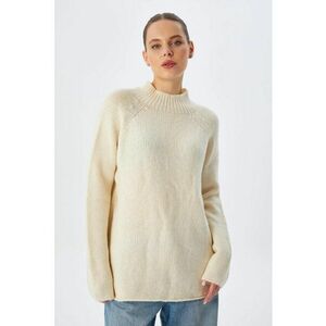 Pulover dama - Tricot - Crem - imagine