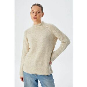Pulover dama - Tricot - Crem - imagine