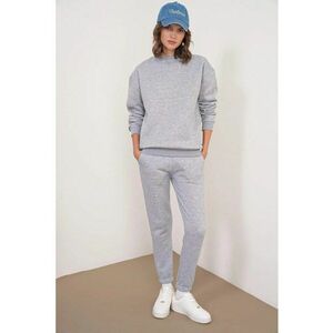 Trening bluza si pantaloni de jogging - gri - jerseu imagine