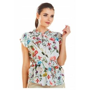 Bluza dama Poliester/Elastan - Ecru imagine