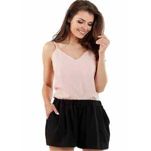 Pantaloni dama scurti eleganti - Nith - neagra imagine