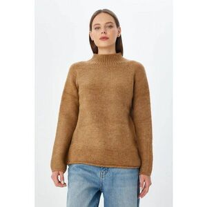 Pulover dama - Tricot - Bej natural - imagine