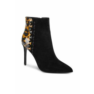 Botine dama piele naturala - negru - imagine