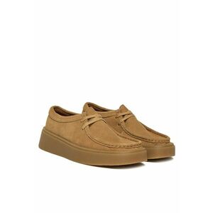 Mocasini dama Dark Sand Suede - piele naturala imagine