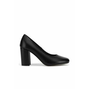 Pantofi dama - piele ecologica - negru imagine