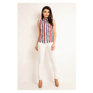 Camasa A169 pentru dama Poliester - Cu dungi - Multicolor imagine