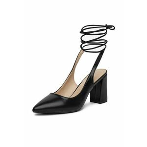 Sandale dama - HLL-31 - negri - cu toc imagine
