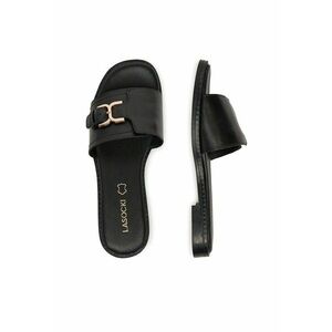 Papuci dama piele naturala - negru - model RST-EMIE-02 imagine