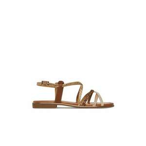 Sandale dama - WYL4137-1Z - piele naturala - Maro imagine