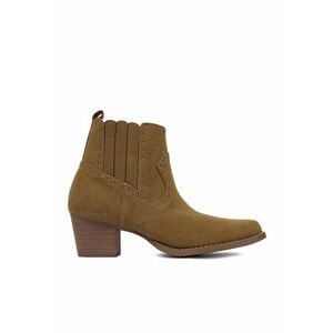 Botine dama - cowgirl - maro imagine