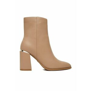 Botine dama - CEO-JASMIN-01 - bej - textil imagine