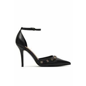 Pantofi dama FLPNAA LEA08 - piele naturala - tocuri - negru imagine