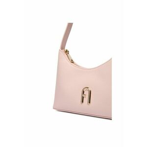 Geanta dama Dusty Pink Diamante Mini - piele naturala - 30x20cm imagine