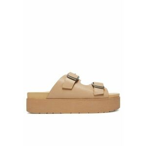 Slapi dama - RIMA-118915S - piele naturala - bej imagine