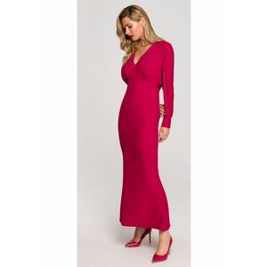 Rochie maxi dama - Kundry - pruna - Pruna imagine