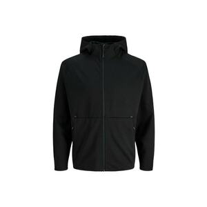 Hanorac JACK &JONES Base Sweat Zip Hood PLS 54386 - Negru imagine