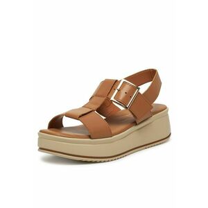 Sandale dama - ARC-4883-17 - piele naturala - maro imagine