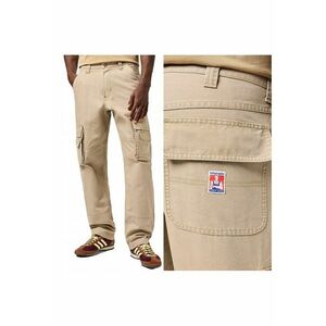Pantaloni Barbati - Cj Rel Cargo Pant - Straight Fit - Talie Medie - Fermoar - Lungi - 5 Buzunare - Bumbac - Bej - Bej imagine