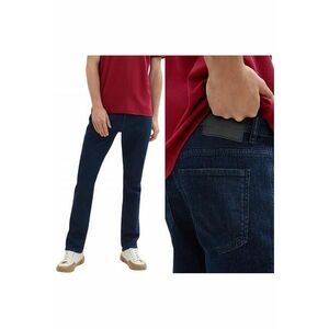 Blugi Barbati - Josh Regular Slim - Slim Fit - Talie Medie - Fermoar - Lungi - 5 Buzunare - Bumbac - W31-L32 US - Albastru imagine