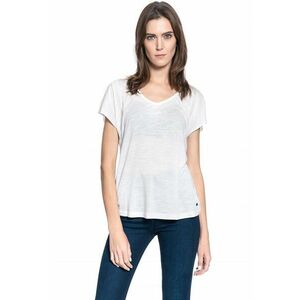 Tricou dama 1009066 - Bumbac - Alb - Marime imagine