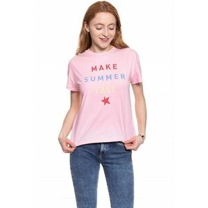 Tricou dama 10188-2 - Roz - Bumbac - Marime imagine