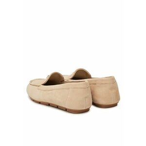 Mocasini dama - TAUPE - piele ecologica - imagine