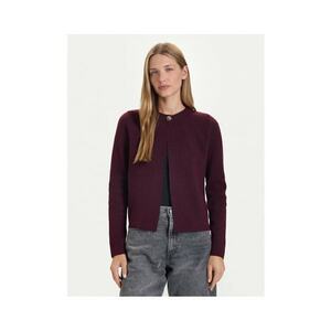 Cardigan dama mov - pulover din tricot imagine