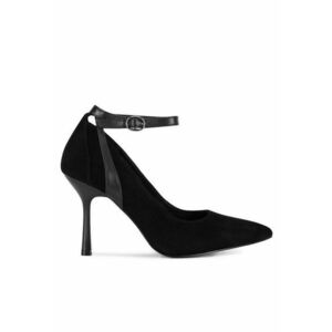 Pantofi dama piele - negru imagine