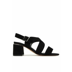 Sandale dama - WYL4146-1Z-SB - piele naturala - negru imagine