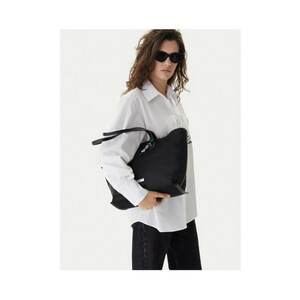 Geanta dama neagra - din piele ecologica - model 999 imagine