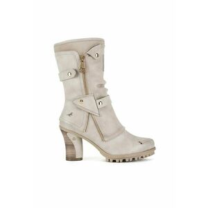 Botine dama - bej - textil 1141-606 imagine