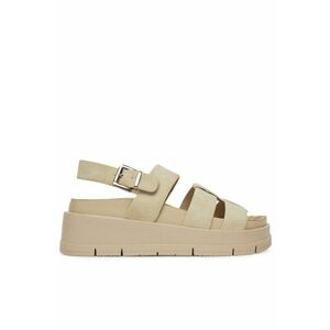 Sandale dama - piele ecologica - bej - Bej imagine