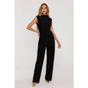 Set de bluza cu volane si pantaloni largi imagine