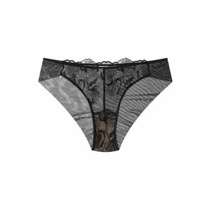 Chiloti dama Ophelia - Dantela - Negru imagine