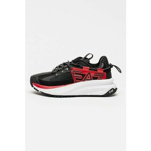 Pantofi sport low-cut cu logo - Rosu/Negru imagine