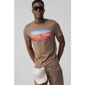 Tricou cu imprimeu foto - Maro imagine