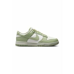 Pantofi sport de piele ecologica Dunk Low - Verde sparanghel/Alb murdar imagine