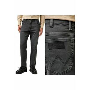 Blugi Barbati - Texas - Straight Fit - Talie Medie - Fermoar - Lungi - 5 Buzunare - Bumbac - L34 - Negru - Negru imagine