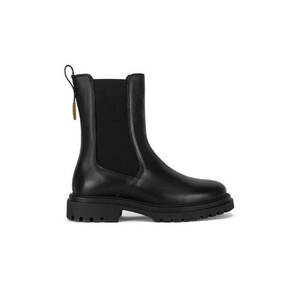Ghete și botine din piele naturală - Negru imagine