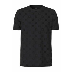 Tricou barbati culoare negru - bumbac imagine