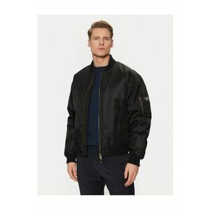 Geaca bomber barbati negru imagine