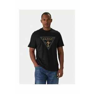 Tricou barbati negru - bumbac 100% imagine