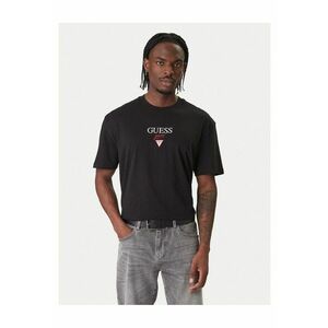Tricou barbati negru - din bumbac imagine