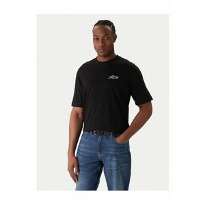 Tricou barbati negru - bumbac - imprimeu imagine
