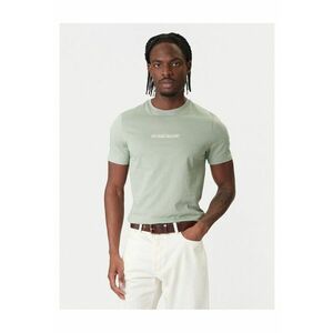 Tricou barbati verde - bumbac imagine