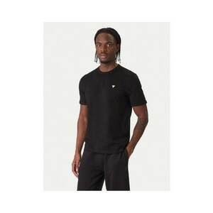 Tricou barbati negru - bumbac - logo imagine