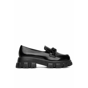 Mocasini dama - piele ecologica - Negru imagine