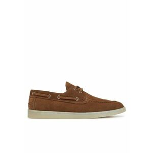 Mocasini dama ELLA-01 - Piele naturala - Maro imagine