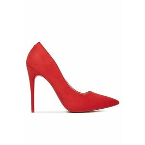 Pantofi dama - model DZ0023 - rosu - tocuri imagine