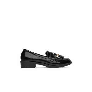 Mocasini dama piele ecologica - negru imagine